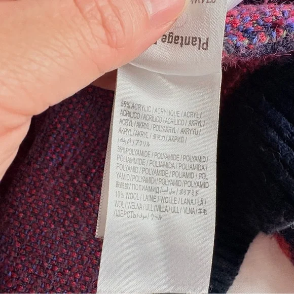 Farm Rio Ikat Dyed Hearts Open Front Cardigan - Picture 10 of 13